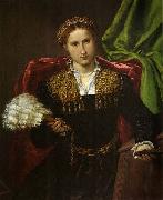 Lorenzo Lotto Portrat der Laura da Pola, Gemahlin des Febo da Brescia. Spain oil painting artist